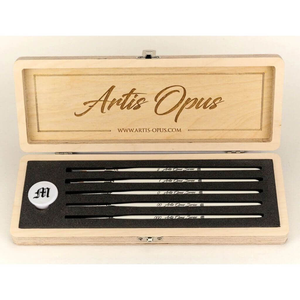 Artis Opus - Series M - Brush Set (DELUXE 5-slot Set)