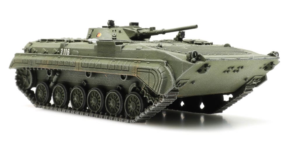 Artitec BMP1 NVA grün Eisenbahntransport H0 Modelleisenbahn