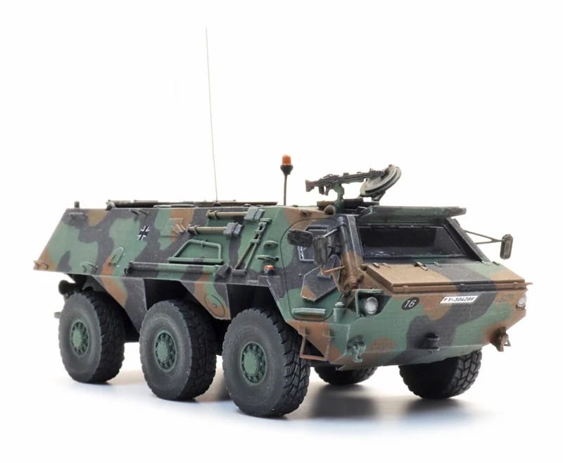 Artitec Bundeswehr TPz Fuchs Aufklärer Bausatz H0 Modelleisenbahn Artitec Bundeswehr TPz Fuchs Aufklärer Bausatz H0 Modelleisenbahn