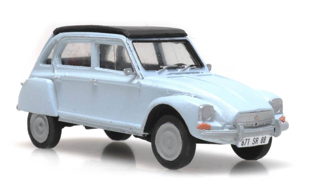 Artitec Citroën Dyane blau H0 Modelleisenbahn