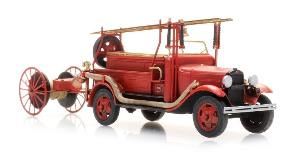 Artitec Ford Modell AA Feuerwehr H0 Modelleisenbahn