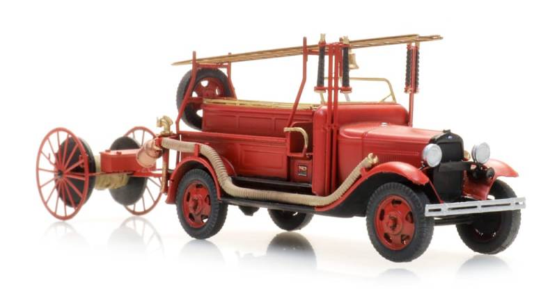 Artitec Ford Modell AA Feuerwehr H0 Modelleisenbahn