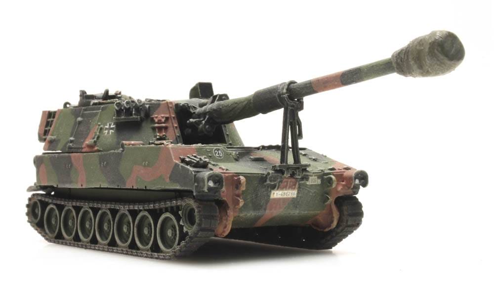 Artitec M109 A3G Flecktarnung Eisenbahntransport H0 Modelleisenbahn
