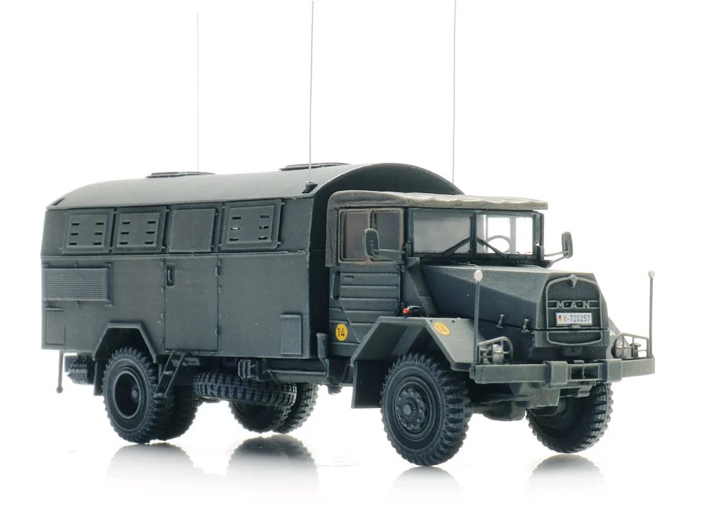 Artitec MAN 630 L2 A Fernmelde u. KrKw GR Bundeswehr Bausatz H0 Modelleisenbahn