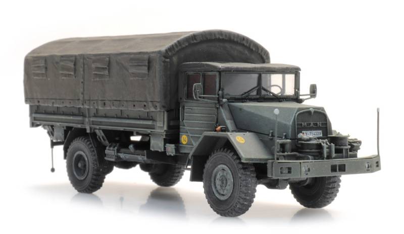Artitec MAN 630 L2 AE Cargo Bundeswehr Bausatz H0 Modelleisenbahn Artitec MAN 630 L2 AE Cargo Bundeswehr Bausatz H0 Modelleisenbahn