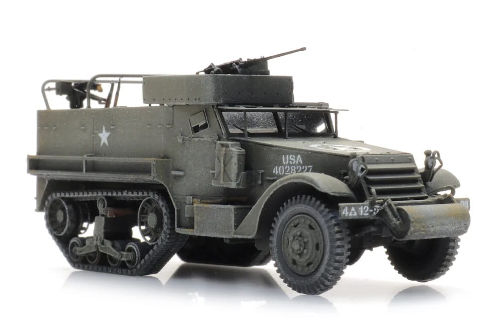 Artitec US M3A1 halftrack personnel carrier H0 Modelleisenbahn