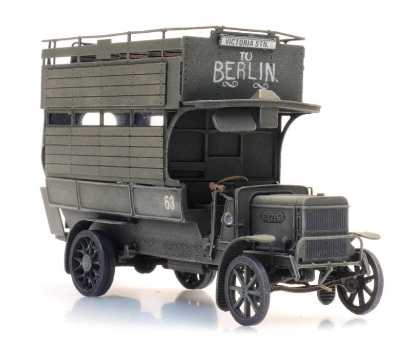 Artitec WWI Type B Omnibus H0 Modelleisenbahn