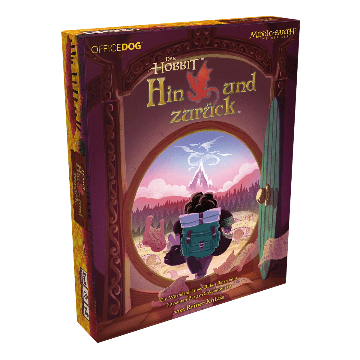 Asmodee - Der Hobbit Hin und zurück / Das Würfelspiel