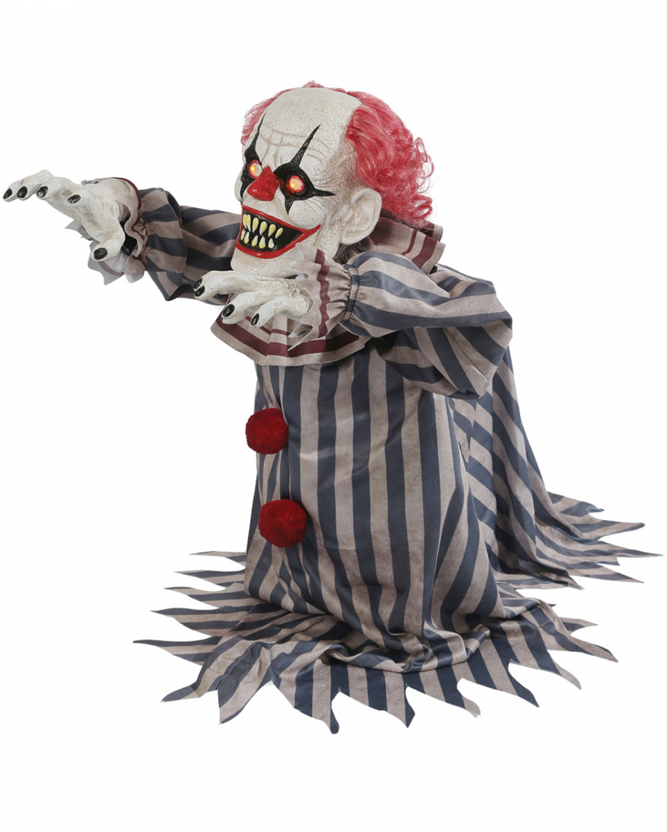 Attackierender Horrorclown Animatronic