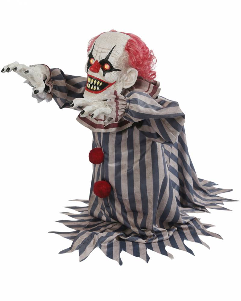 Attackierender Horrorclown Animatronic