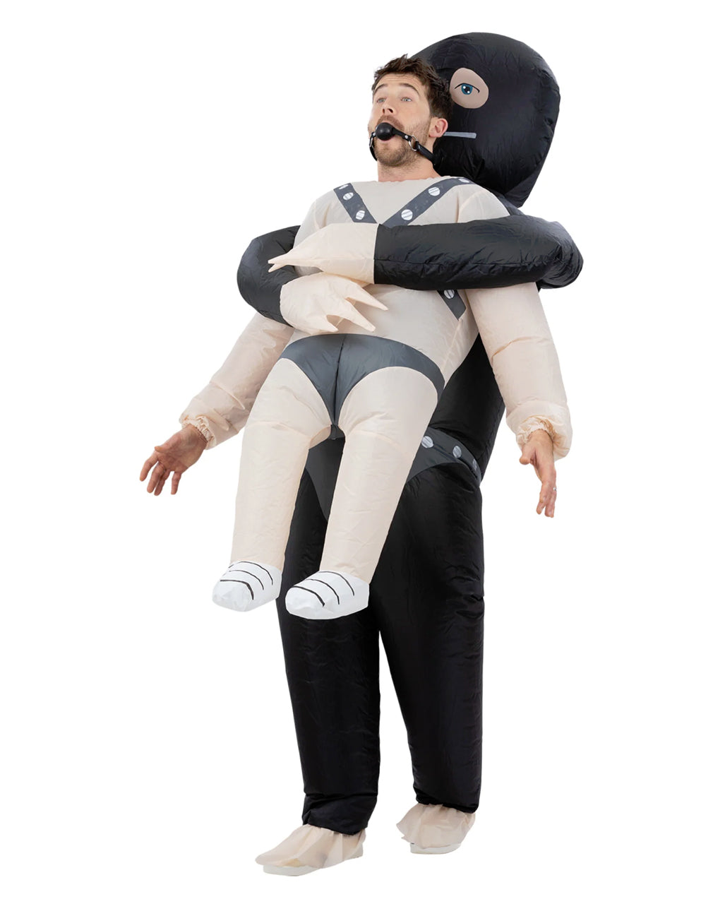 Aufblasbares Gimp Kidnap Herren Kostüm