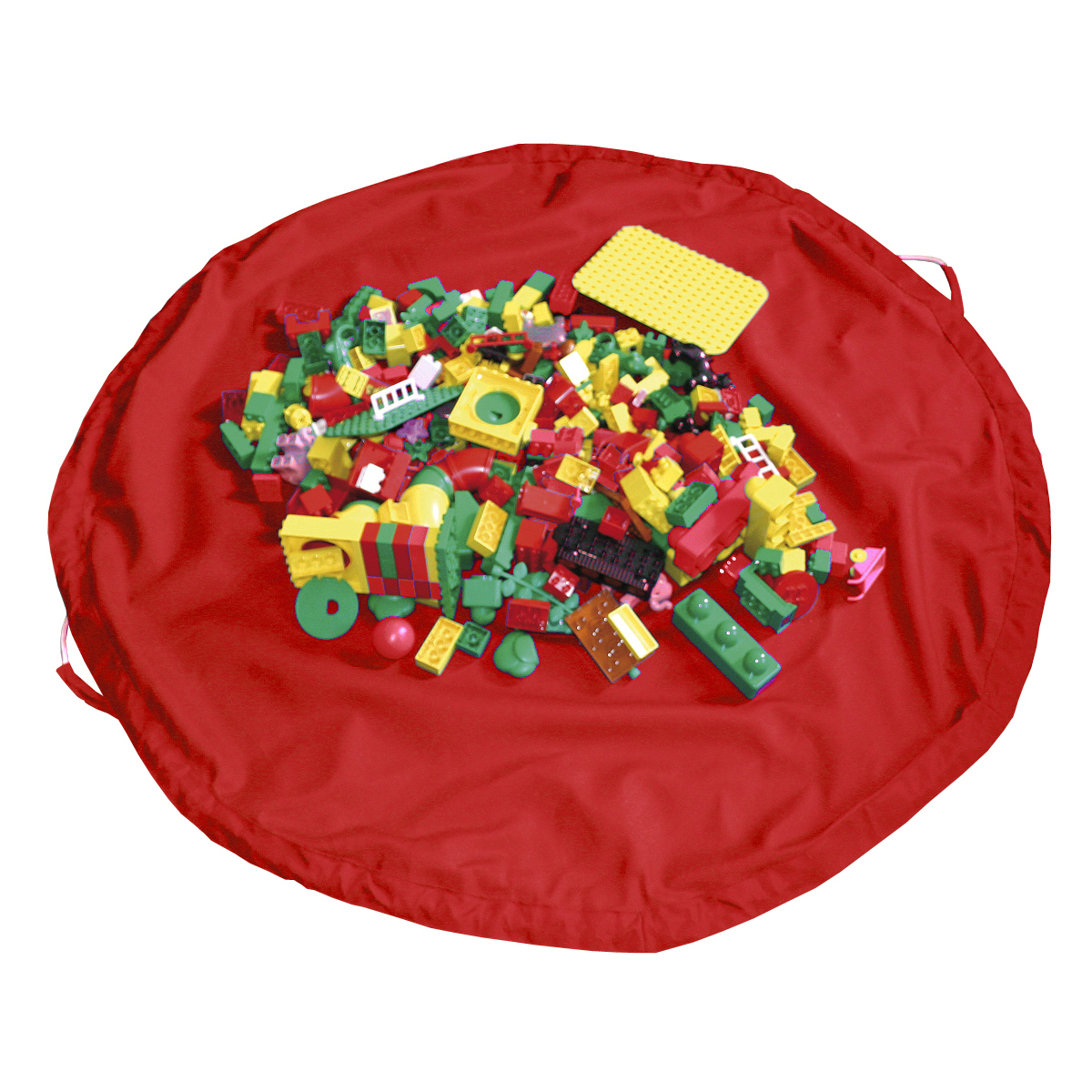 Aufräumsack/Spieldecke rot