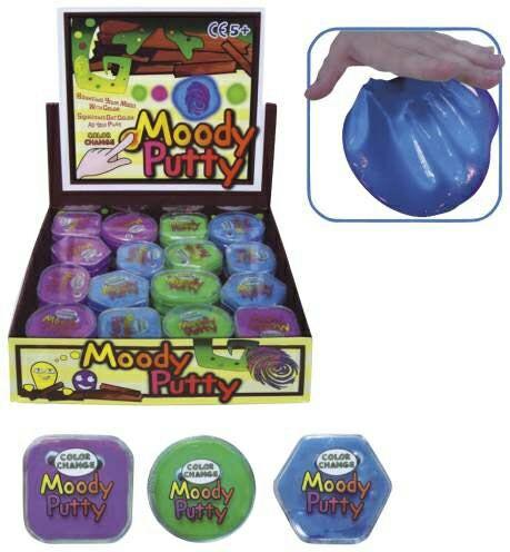 Aurich - KNETE / SPRINGT UND MIT FARBWECHSEL / 1 Stück Aurich - KNETE / SPRINGT UND MIT FARBWECHSEL / 1 Stück