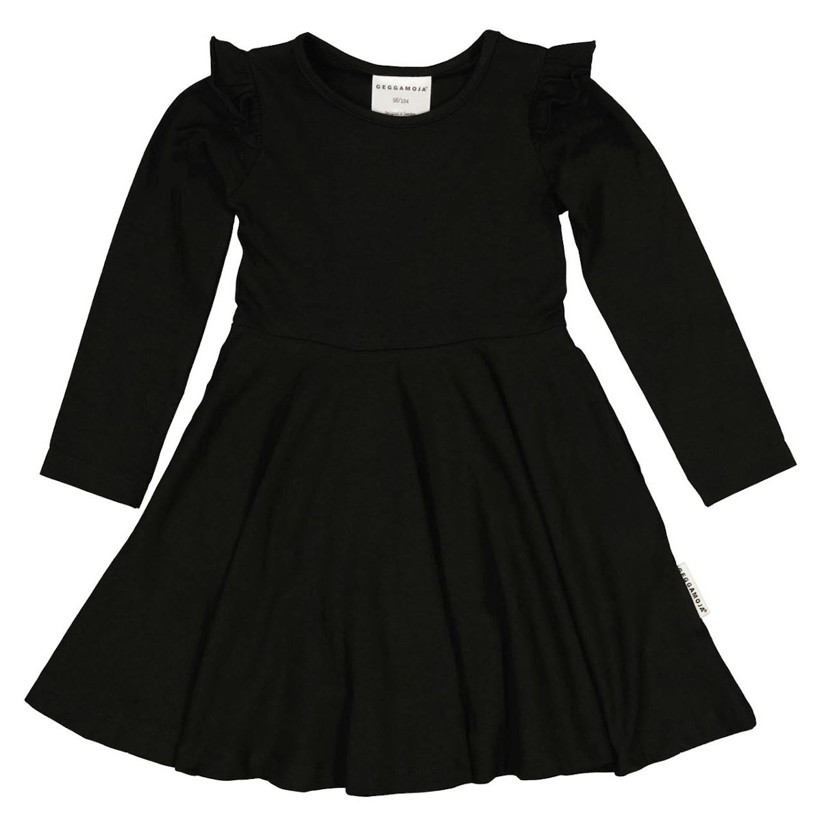 Ausgestelltes Kleid mit Volantärmeln VOLANT 122/128