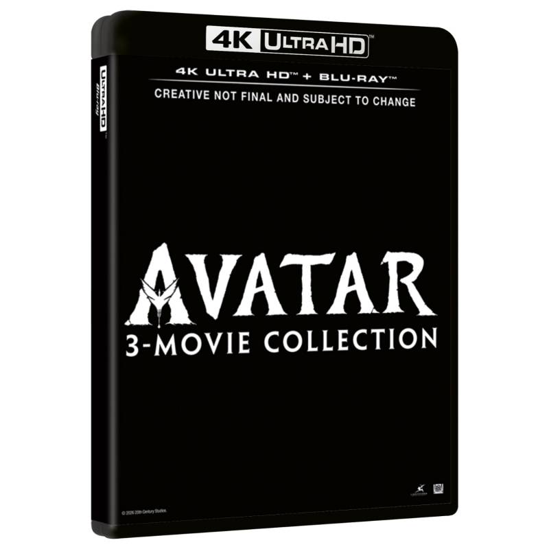 Avatar 3 Movie Collection UHD + Blu-ray