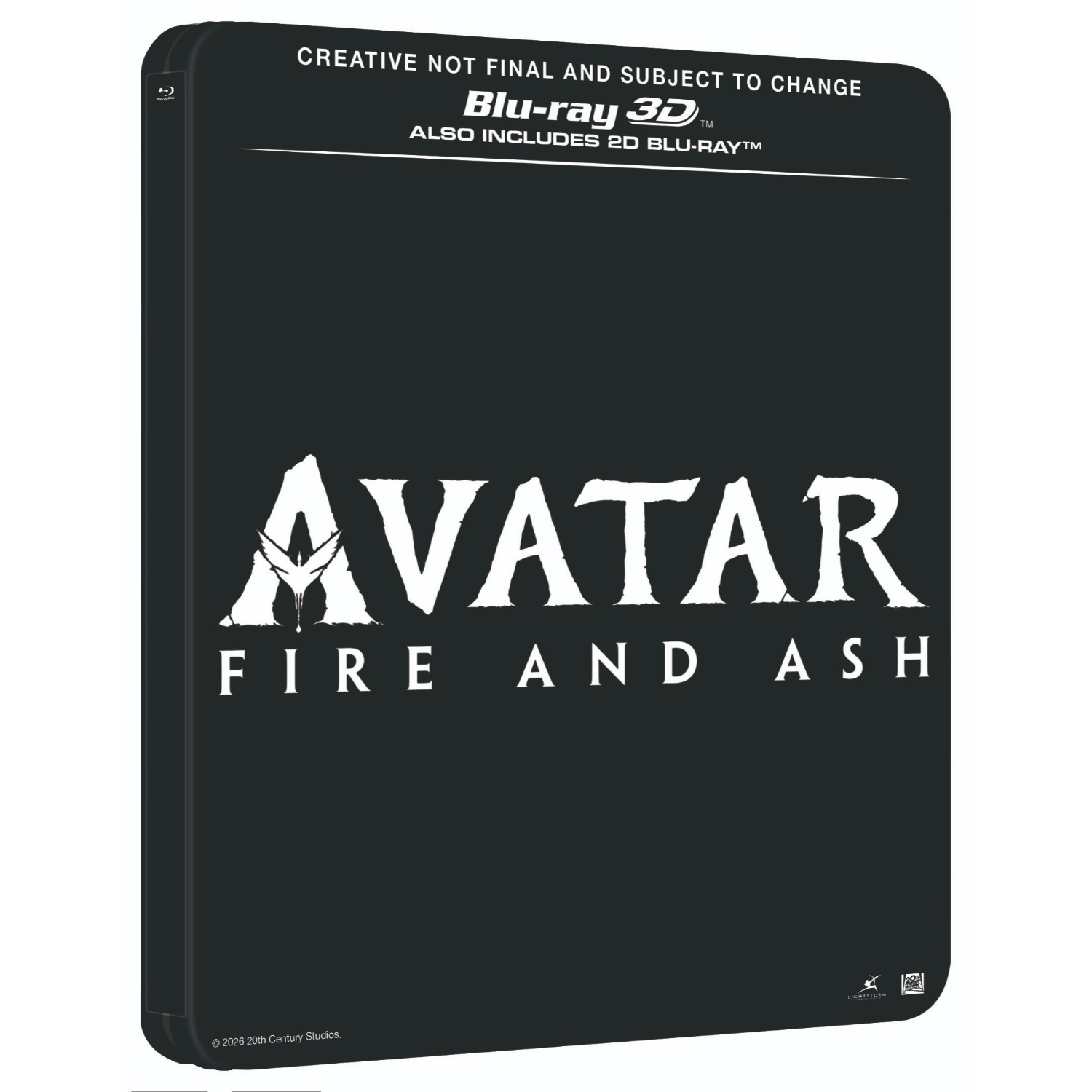 Avatar: Fire and Ash 3D + Blu-ray + Blu-ray Bonus disc SteelBook®