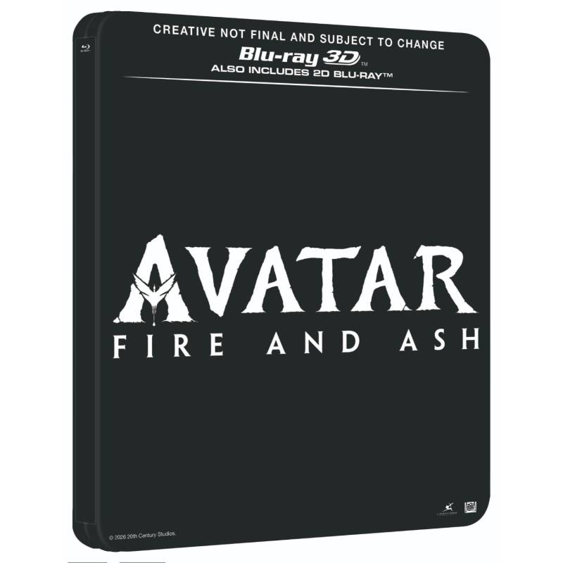 Avatar: Fire and Ash 3D + Blu-ray + Blu-ray Bonus disc SteelBook®