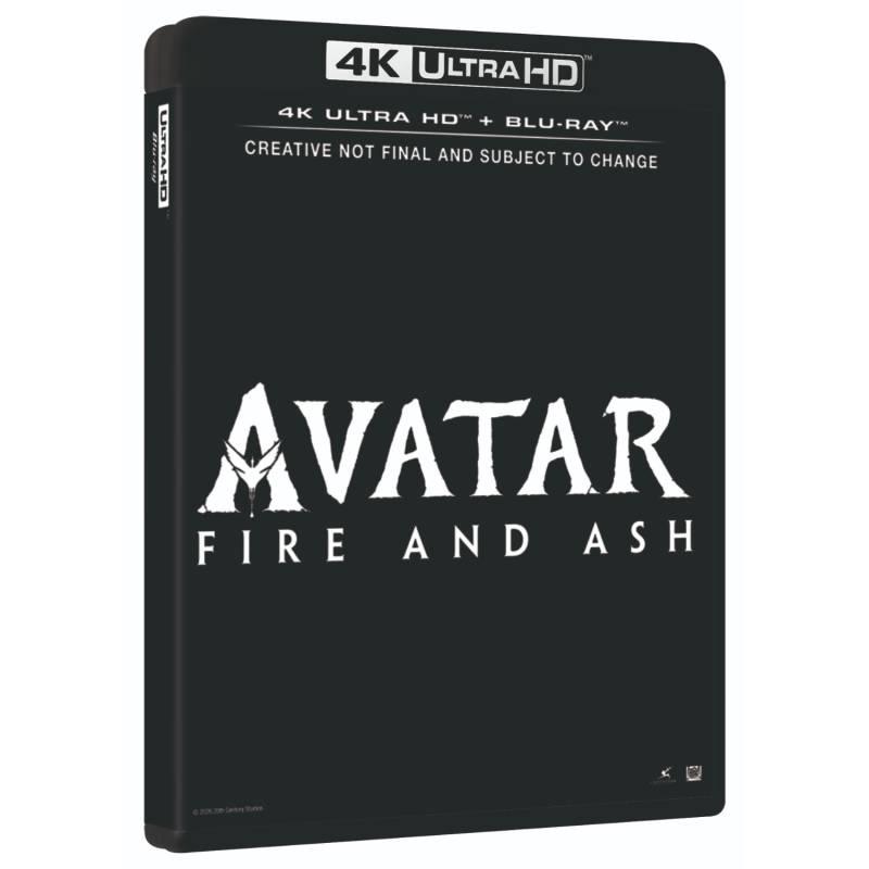 Avatar: Fire and Ash UHD + Blu-ray + Blu-ray Bonus disc