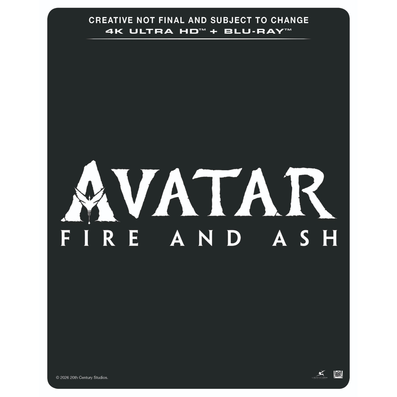 Avatar: Fire and Ash UHD + Blu-ray + Blu-ray Bonus disc SteelBook®