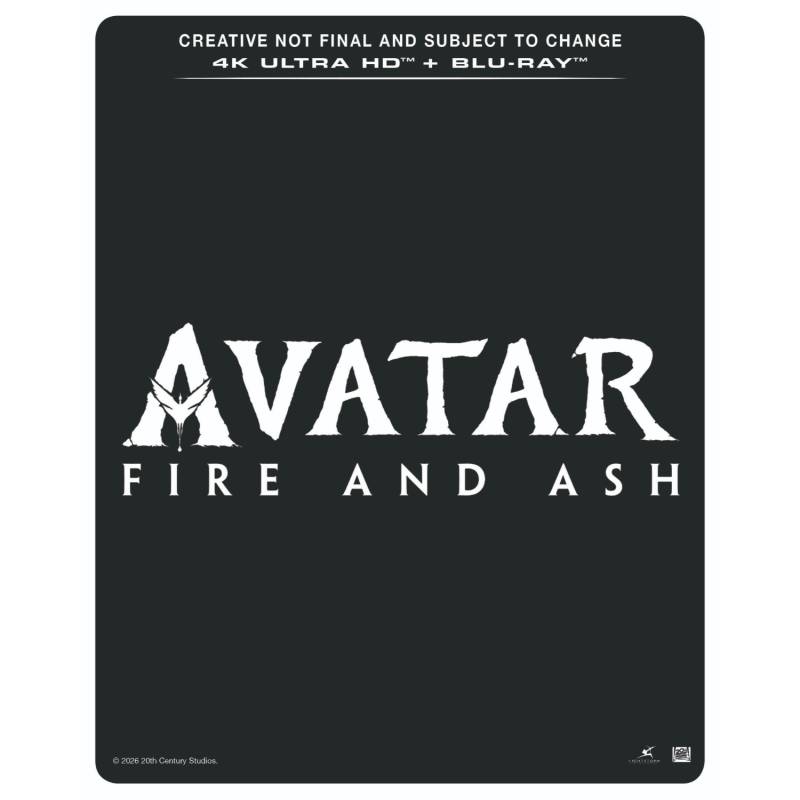 Avatar: Fire and Ash UHD + Blu-ray + Blu-ray Bonus disc SteelBook®