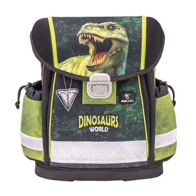 BELMIL Schulranzen CLASSY Set 4 tlg für Jungen, Belmil Designs Dinosaur World 2 BELMIL Schulranzen CLASSY Set 4 tlg für Jungen, Belmil Designs Dinosaur World 2