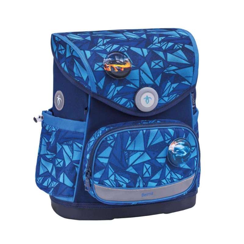 BELMIL Schulranzen COMPACT PLUS Set 5 tlg für Jungen, Belmil Designs Glacier Blue BELMIL Schulranzen COMPACT PLUS Set 5 tlg für Jungen, Belmil Designs Glacier Blue