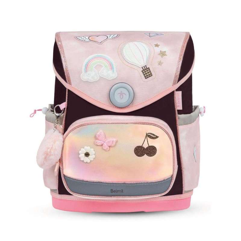 BELMIL Schulranzen COMPACT PLUS Set 5 tlg für Mädchen, Belmil Designs Glam BELMIL Schulranzen COMPACT PLUS Set 5 tlg für Mädchen, Belmil Designs Glam