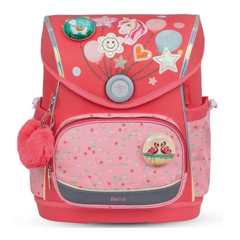 BELMIL Schulranzen COMPACT PLUS Set 5 tlg für Mädchen, Belmil Designs Rose Quartz BELMIL Schulranzen COMPACT PLUS Set 5 tlg für Mädchen, Belmil Designs Rose Quartz