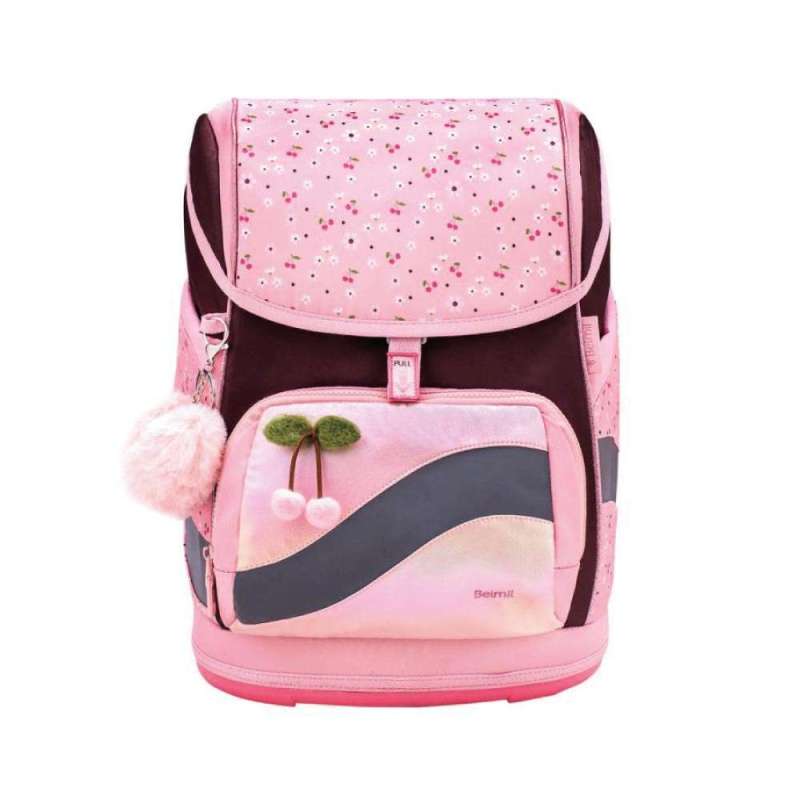 BELMIL Schulranzen SMARTY PLUS Set 5 tlg für Mädchen, Belmil Designs Cherry Blossom BELMIL Schulranzen SMARTY PLUS Set 5 tlg für Mädchen, Belmil Designs Cherry Blossom