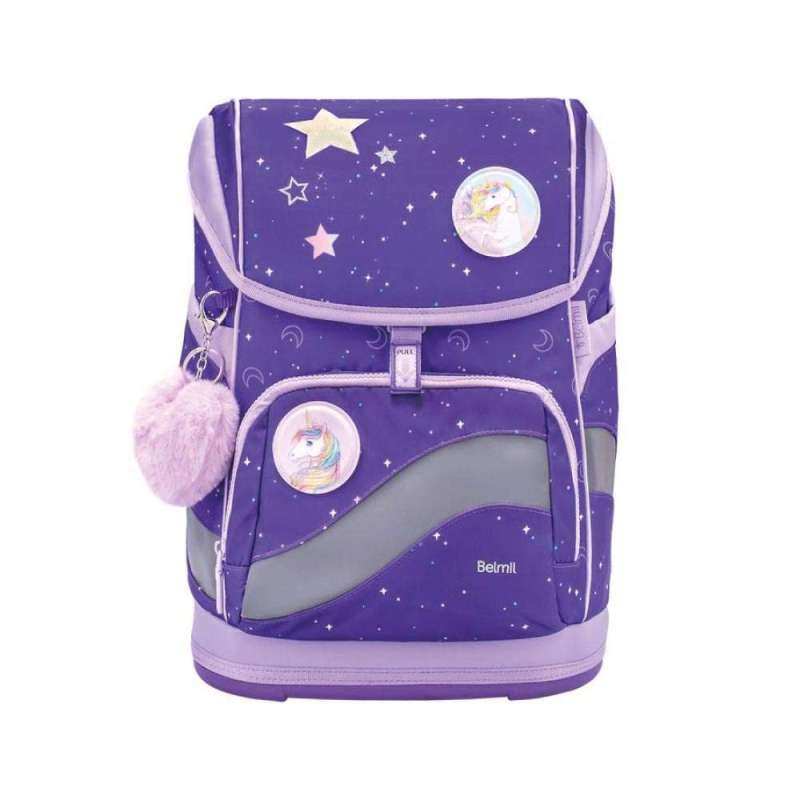 BELMIL Schulranzen SMARTY PLUS Set 5 tlg für Mädchen, Belmil Designs Dahlia BELMIL Schulranzen SMARTY PLUS Set 5 tlg für Mädchen, Belmil Designs Dahlia