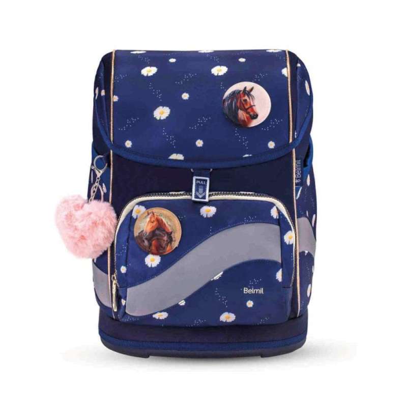 BELMIL Schulranzen SMARTY PLUS Set 5 tlg für Mädchen, Belmil Designs Daisy BELMIL Schulranzen SMARTY PLUS Set 5 tlg für Mädchen, Belmil Designs Daisy