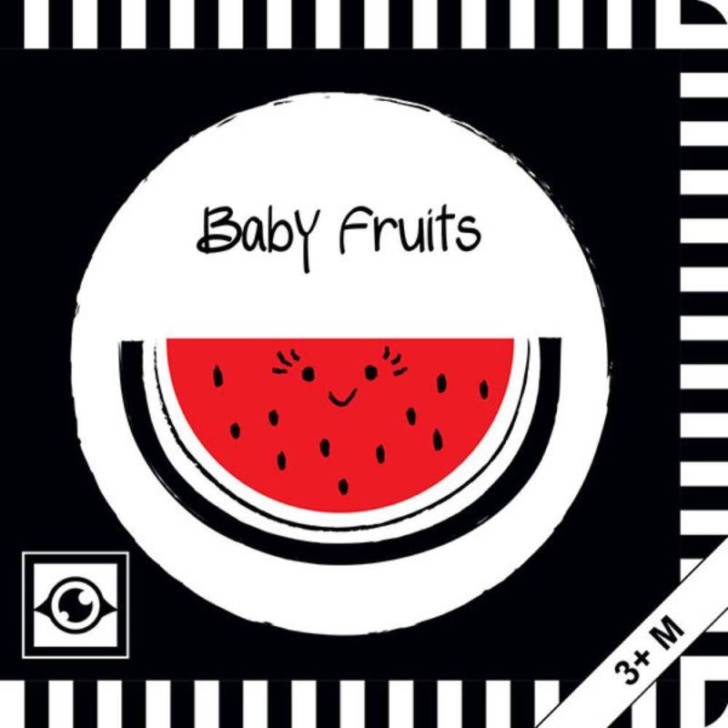 Baby Eye Bilderbücher - Kontrastbuch Baby Fruits