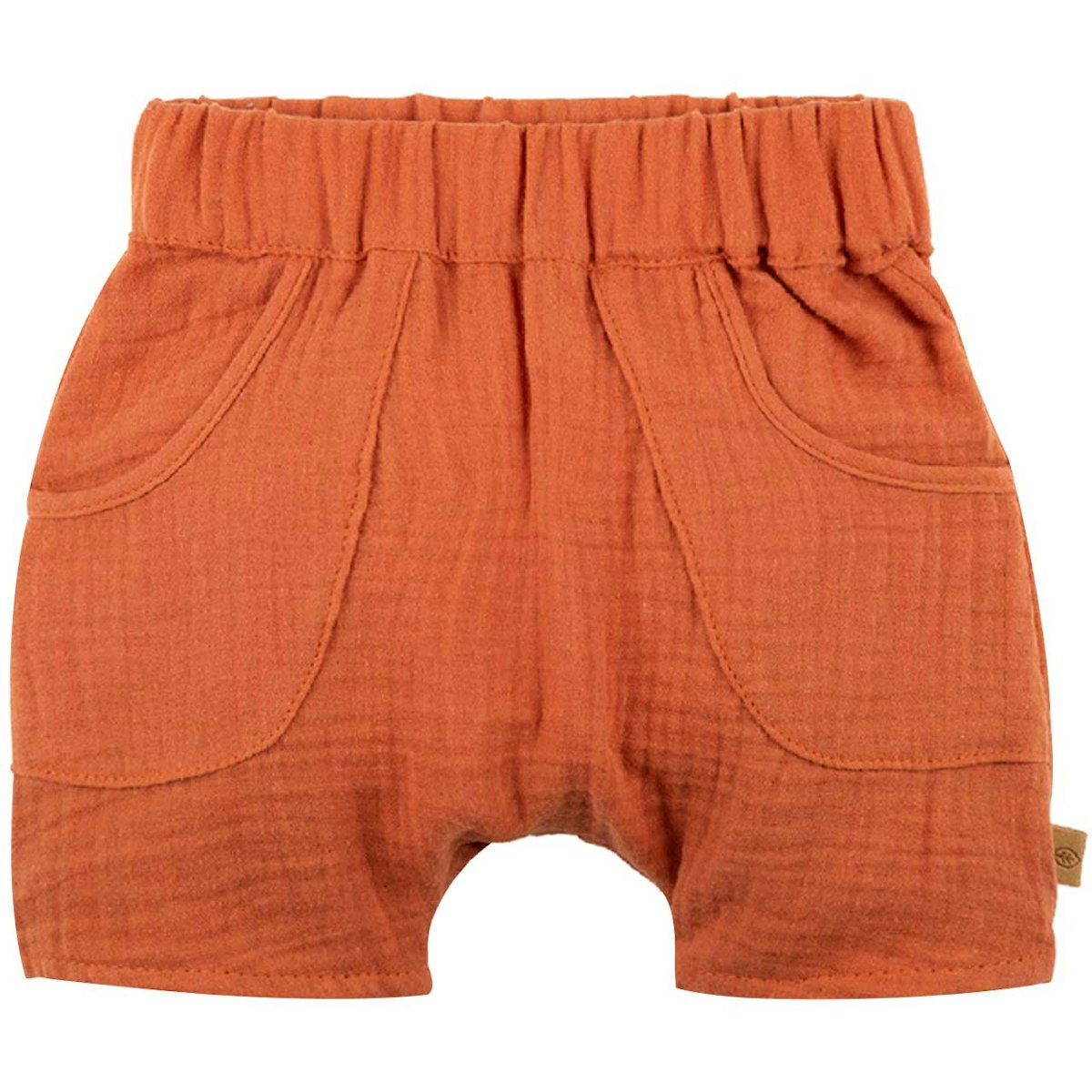 Baby Shorts Musselin papaya-orange 74