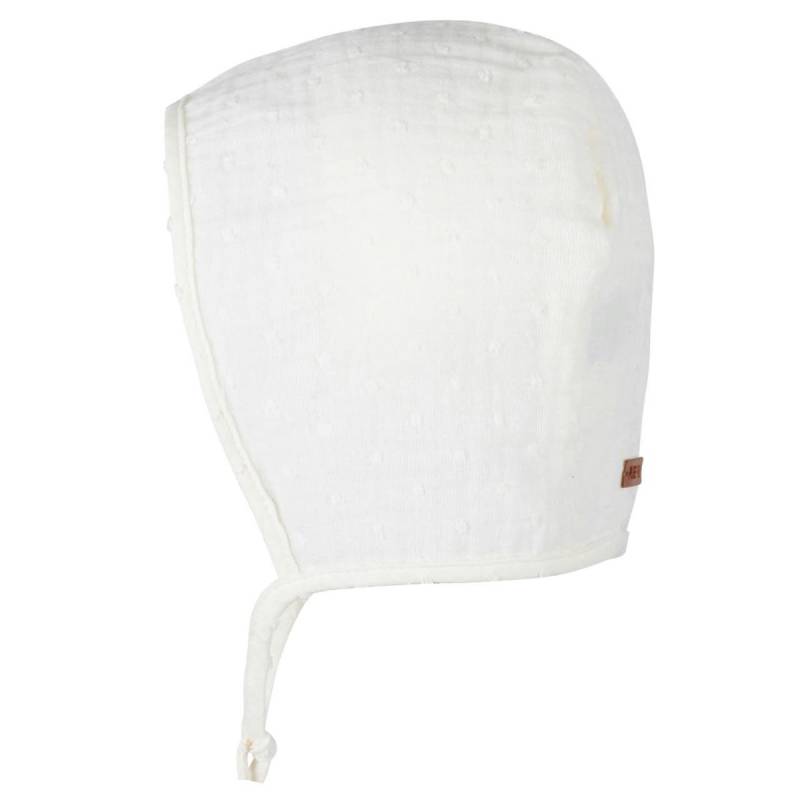 Baby Sommerhäubchen Musselin creme 35