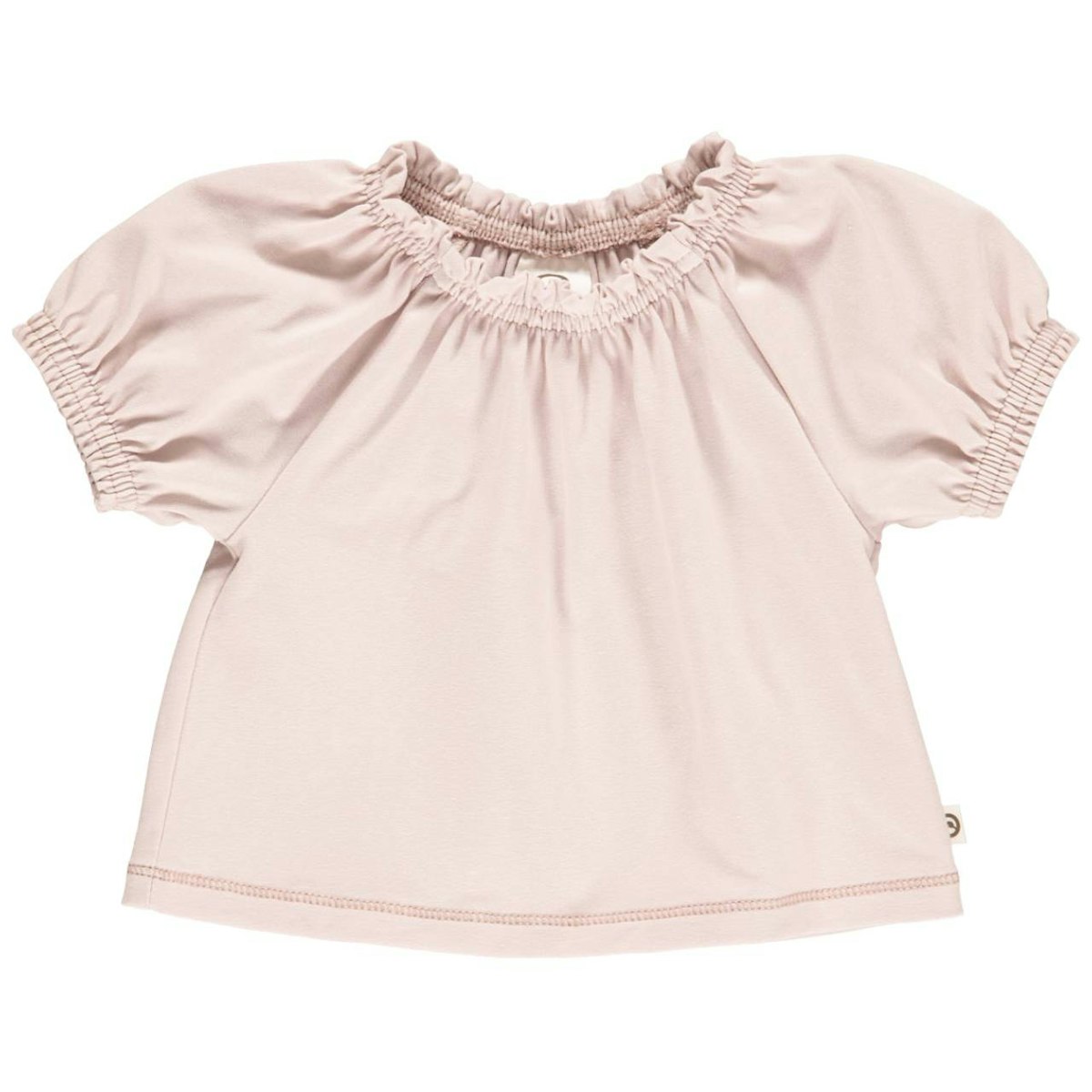Baby T-Shirt Puffärmelchen komplett elastisch rose 74