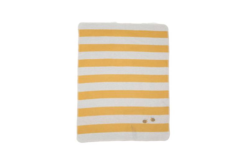 Babydecke Streifen Biene Babydecke Streifen Biene