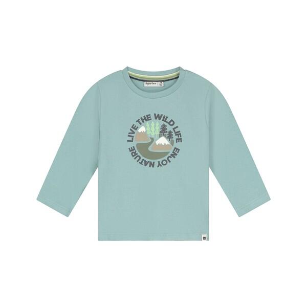 Babyface - Baby Boys T-Shirt long Sleeve -Sky 68