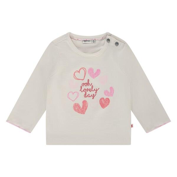 Babyface - Baby Girls T-Shirt Longsleeve- Ivory 86 Babyface - Baby Girls T-Shirt Longsleeve- Ivory 86
