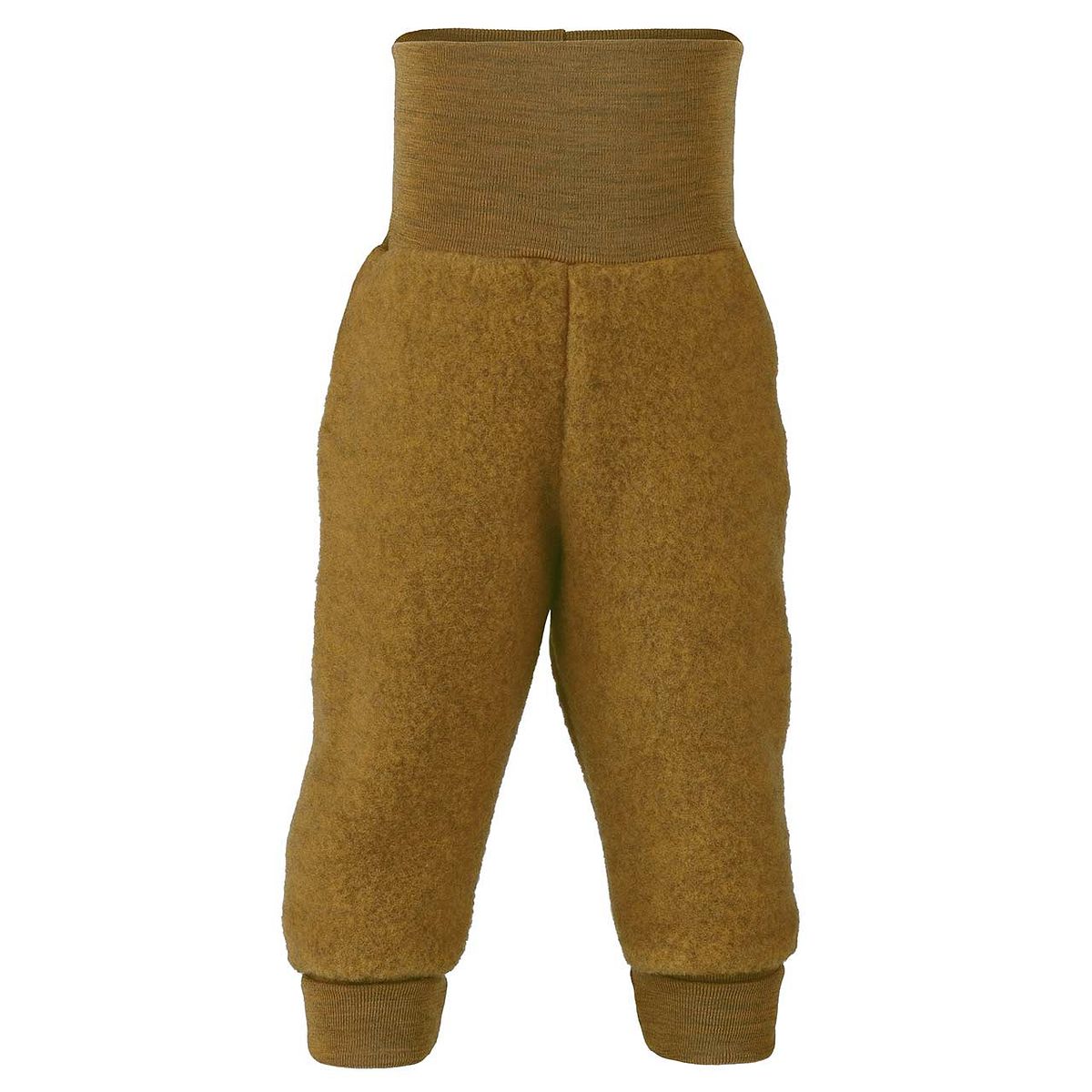 Babyhose Fleece Softbund safran-gelb 50/56