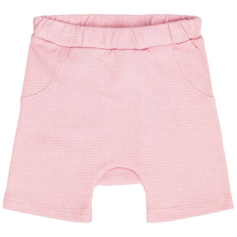 Babyshorts Waffelstruktur rosa 50/56