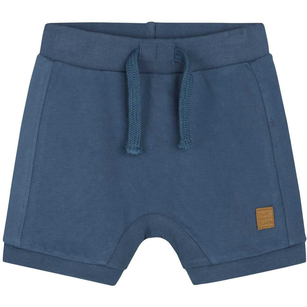 Babyshorts blau Bündchen 56