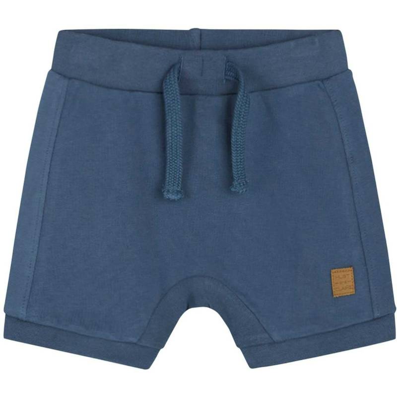 Babyshorts blau Bündchen 56