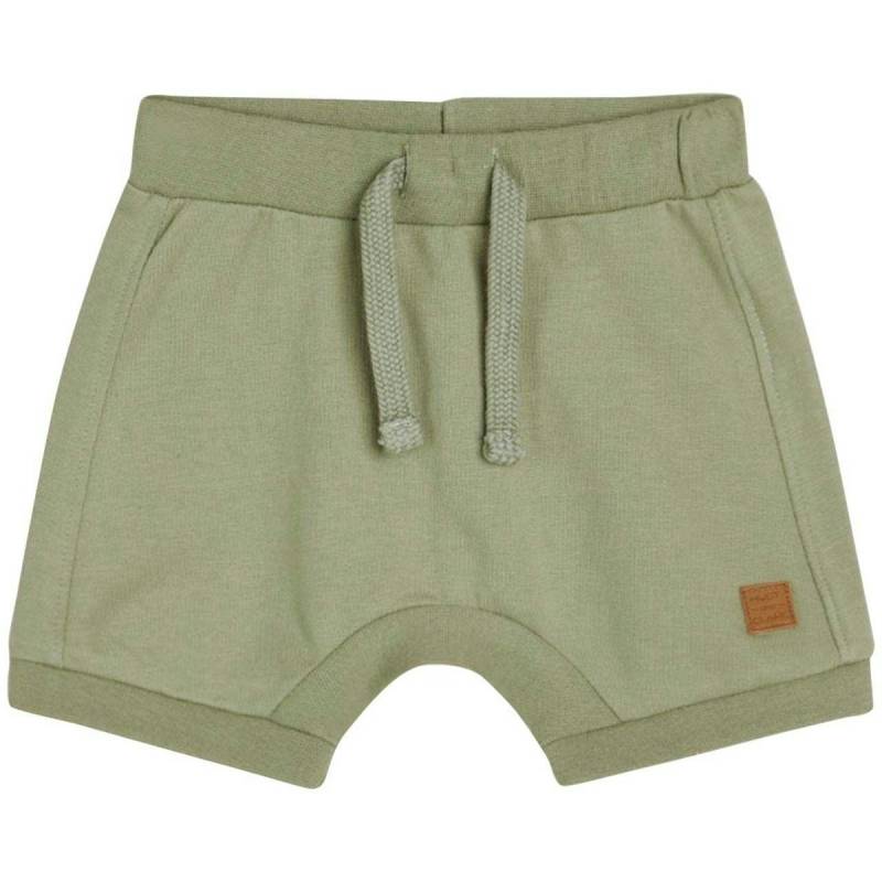 Babyshorts grün Bündchen 68