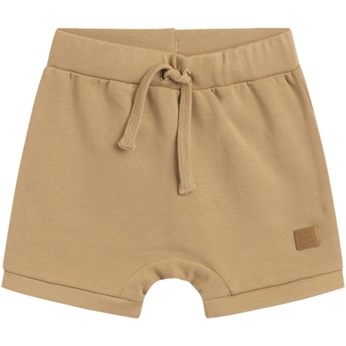 Babyshorts hellbraun Bündchen 68