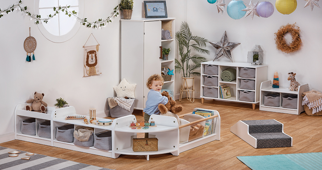 Bambino Kinderzone – Komplettes Möbelset für Krippe & Babybereich