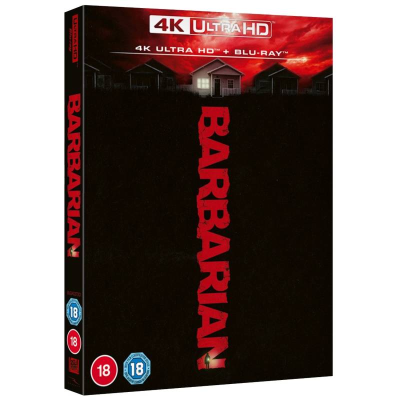 Barbarian 4K UHD & BLU-RAY Barbarian 4K UHD & BLU-RAY