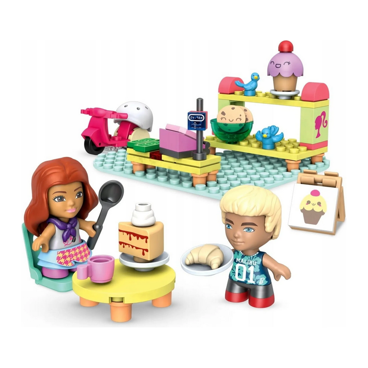 Barbie Mega Construx Bäckerei oder Cabrio Strandabenteuer mit Puppen & Zubehör Barbie Mega Construx Bäckerei oder Cabrio Strandabenteuer mit Puppen & Zubehör