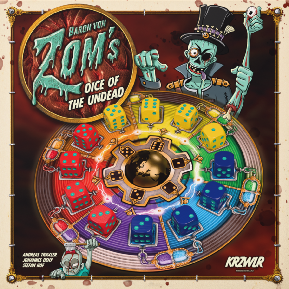 Baron von Zoms Dice of the Undead (Second Edition)