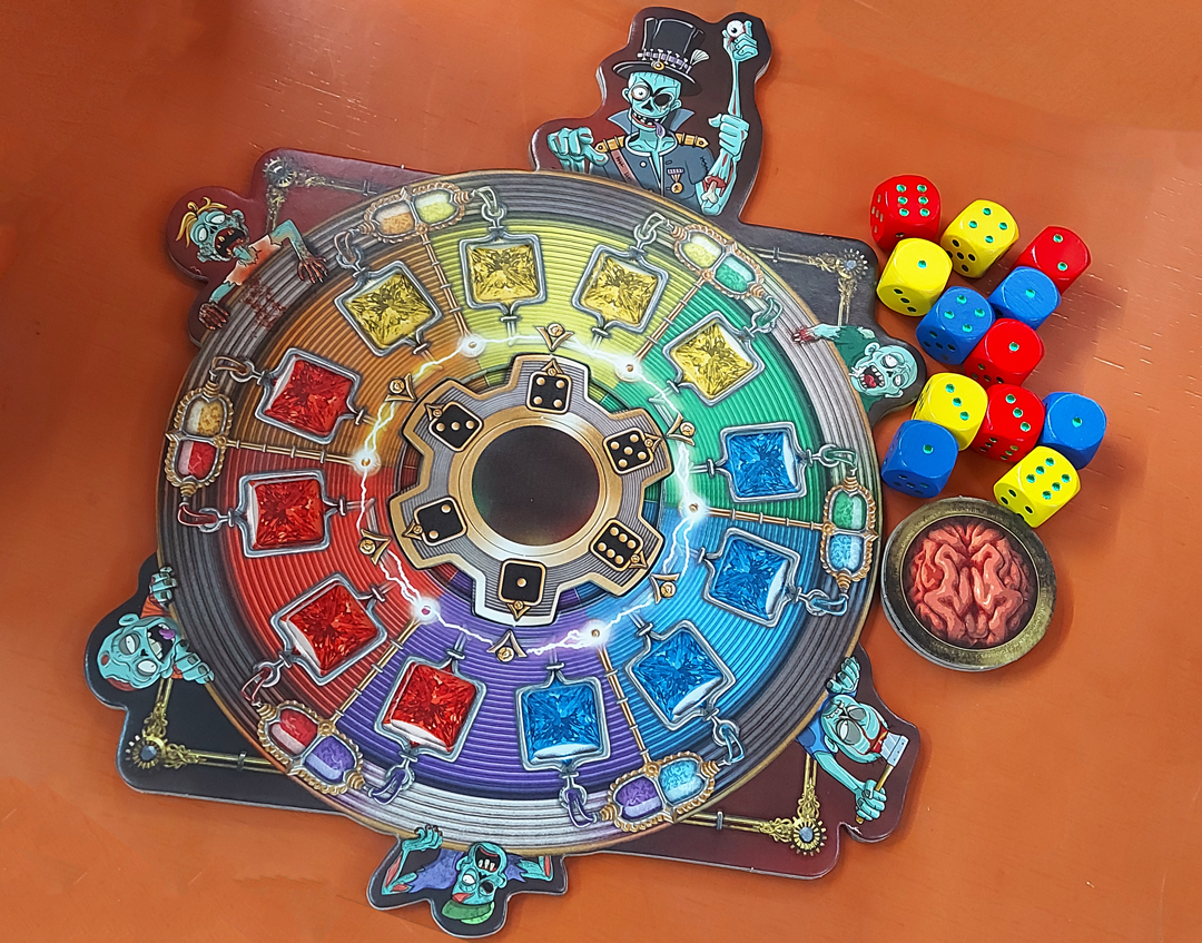 Baron von Zoms Dice of the Undead | Extra Player - Expansion (Holz W�rfel)
