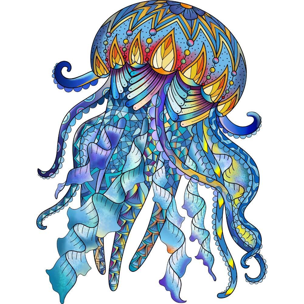 Bartl - Holzpuzzle Qualle